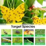 58 Pcs Non-Toxic Yellow Sticky Insect Traps
