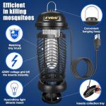 FVOAI Outdoor Bug Zapper and Mosquito Trap