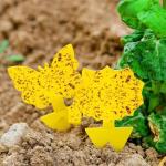 58 Pcs Non-Toxic Yellow Sticky Insect Traps