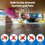 16-Piece Cockroach Repellent Gel Set for Indoor Use
