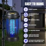 FVOAI Outdoor Bug Zapper and Mosquito Trap