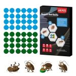 48 Pack Roach Gel Bait Stations for Home