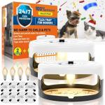 Odorless Indoor Flea Traps - 2 Pack