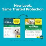 TevraPet Activate II Flea and Tick Drops for Small Dogs