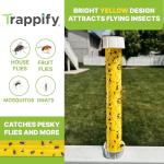Trappify Outdoor Hanging Fly Traps - 2 Pack