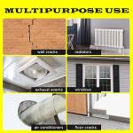 2 Pack SIMBA Steel Wool for Mice Control 3" x 12ft and Scissors & Gloves, Hole and Gap Filler, Protect Home, Garage, Pipeline, Vent, 2pc 3x12ft+Sci+Glo