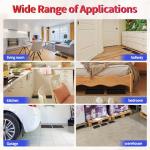 LULUCATCH Mouse Traps, 6 Pack Large Glue Traps Mouse Traps Indoor for Home, Pre-Baited Non-Toxic Bulk Glue Boards for Mice, Snakes, Rat, Cockroaches & Spiders, Pet Safe Pest Control