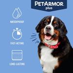 PetArmor Plus Flea and Tick Prevention for Dogs, Dog Flea and Tick Treatment, 6 Doses, Waterproof Topical, Fast Acting, X-Large Dogs (89-132 lbs)