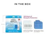 Thermacell Mosquito Repellent Refills; Provide 120 Hours of Protection; Contain 30 Repellent Mats, 10 Fuel Cartridges; Compatible with Any Fuel-Powered Mosquito Repeller Product