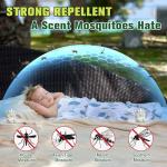 Mosquito Repellent Pouches, Mosquito Repellant Pouches, 10Pcs Peppermint and Citronella Oil to Repel Mosquito, Keep Mosquitoes Away from House, Patio, Camping, Car, Indoor and Outdoor Use