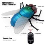 Tipmant RC Fly Remote Control Mosca Toy Realistic Electronic Animal Fake Insect Car Vehicle Kids Birthday Gifts
