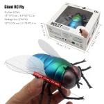 Tipmant RC Fly Remote Control Mosca Toy Realistic Electronic Animal Fake Insect Car Vehicle Kids Birthday Gifts