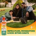 OFF! Outdoor Insect & Mosquito Repellent Fogger, Backyard Pretreat, Kills & Repels Insects in an up to 900 sq, ft, area, 16 oz