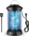 CACULE Bug Zapper Outdoor Mosquito Repellent Outdoor Patio Insect Zapper 4200V Indoor Fly Trap Bug Repellent Mosquito Trap Killer for Home, Patio, and Backyard, CA-Blue B4