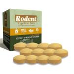Rodent Mice Repellent - Indoor Outdoor Rodent Control for Home, Cars, Sheds, Long-Lasting 30-60 Days, Pet Safe Essential Peppermint Oil Formula,Squirrel Repellent,12 PCS Covers 650 Sq. Ft