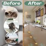 Rodent Mice Repellent - Indoor Outdoor Rodent Control for Home, Cars, Sheds, Long-Lasting 30-60 Days, Pet Safe Essential Peppermint Oil Formula,Squirrel Repellent,12 PCS Covers 650 Sq. Ft