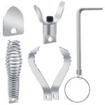 4PC Drain Snake Drill Attachment Set for Cleaning