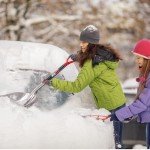 HANTOP Heavy Duty Aluminum Scoop Shovel, 45 Inches