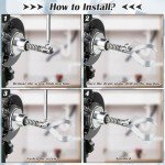 4PC Drain Snake Drill Attachment Set for Cleaning