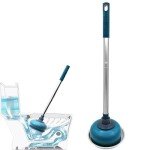 Heavy Duty High Pressure Toilet Plunger Tool