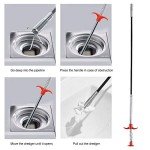 Flexible Plumbing Grabber Tool with 4 Claws