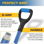 Tulex Heavy Duty Transfer Shovel with D-Grip