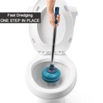 Heavy Duty High Pressure Toilet Plunger Tool