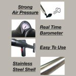 High Pressure Stainless Steel Toilet and Sink Plunger