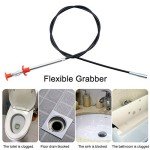 Flexible Plumbing Grabber Tool with 4 Claws