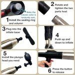 High Pressure Stainless Steel Toilet and Sink Plunger