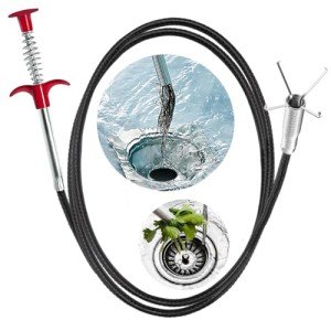 61-Inch Flexible Drain Snake Clog Remover Tool
