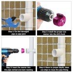 PVC Pipe Reamer Set for Efficient Fitting Repair