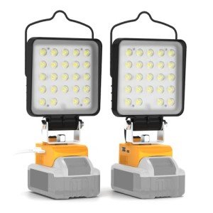 Wokelux Cordless LED Work Light - 2 Pack