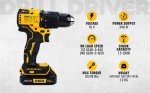 Cordless Hammer Drill XR DCD709S2T-QW