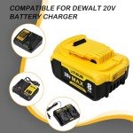 LxyWc 2-Pack 8000mAh Dewalt 20V Batteries