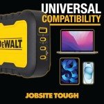 DEWALT 4-Port USB Charger Block with 6ft Cord