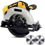 DEWALT 20V MAX Cordless Circular Saw with Blades