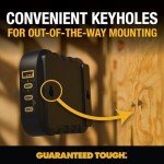 DEWALT 4-Port USB Charger Block with 6ft Cord