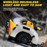 DEWALT 20V MAX Cordless Circular Saw with Blades