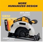 DEWALT 20V MAX Cordless Circular Saw with Blades