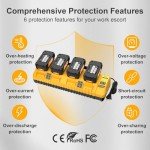 Lenoya 7.0Ah Dewalt 20V Battery Replacement Pack