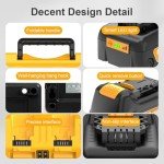 Lenoya 7.0Ah Dewalt 20V Battery Replacement Pack