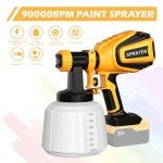 Dewalt 20V Cordless Paint Sprayer Gun - Yellow