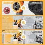 Dewalt 20V Cordless Paint Sprayer Gun - Yellow