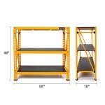 DEWALT 4-Foot Heavy-Duty 3-Shelf Storage Rack