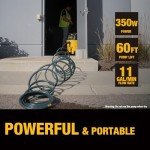 DEWALT Wet Dry Vac External Pump with Attachments