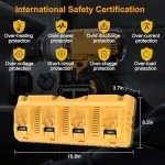 Hastia Rapid Charger for Dewalt 12V/20V MAX