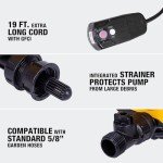 DEWALT Wet Dry Vac External Pump with Attachments