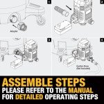 DEWALT Wet Dry Vac External Pump with Attachments