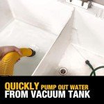 DEWALT Wet Dry Vac External Pump with Attachments